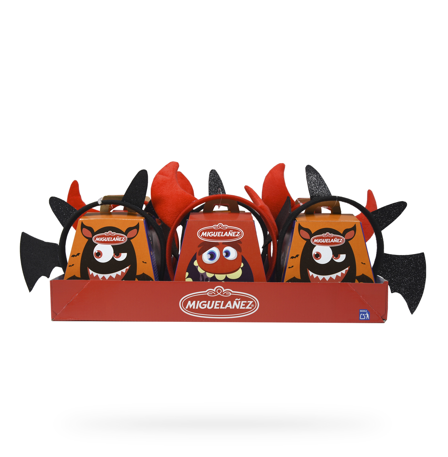 Caja diadema Halloween.