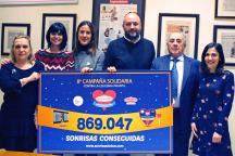 Fotografía del cierre de la campaña Sonrisas Dulces